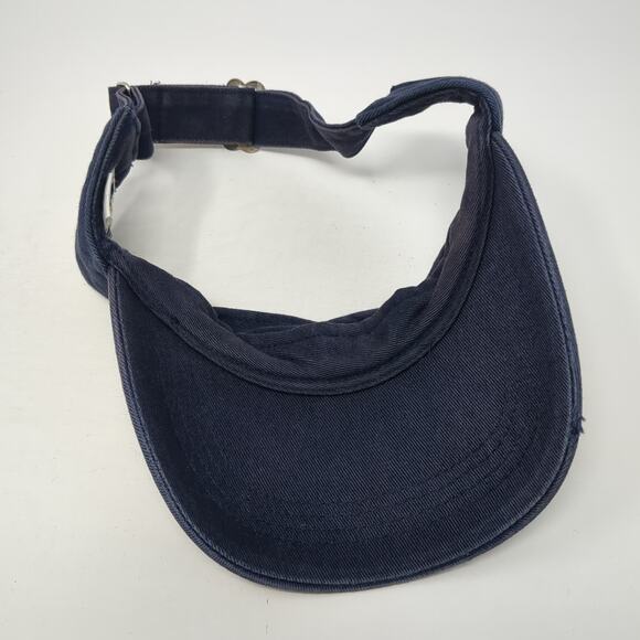 NST Nautica Sport Tech Slideback Visor Hat Blue One Size Embroidered - Picture 7 of 9